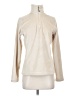 Lands' End 100% Polyester Ivory Tan Turtleneck Sweater Size XS - photo 1