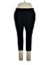 INC International Concepts Solid Black Active Pants Size 16 Petite - photo 1