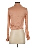 Wilfred 100% Cupro Tan Long Sleeve Blouse Size XS - photo 2