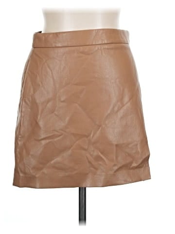 Wilfred Faux Leather Skirt (view 1)