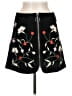 Zara 100% Polyester Solid Black Casual Skirt Size M - photo 2