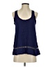Ella Moss 100% Rayon Blue Sleeveless Top Size S - photo 1
