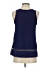 Ella Moss 100% Rayon Blue Sleeveless Top Size S - photo 2