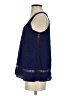 Ella Moss 100% Rayon Blue Sleeveless Top Size S - photo 5