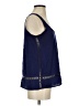 Ella Moss 100% Rayon Blue Sleeveless Top Size S - photo 4