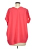 First Love Red Short Sleeve Blouse Size M - photo 2