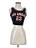 Shein Black Sleeveless T-Shirt Size 4 - photo 1