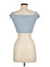 Primark 100% Viscose Blue Tube Top Size 4 - photo 2