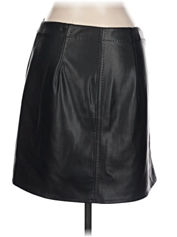 Max Studio Faux Leather Skirt (view 2)