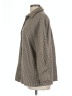 Dee Elly Houndstooth Brown Long Sleeve Blouse Size L (estimated) - photo 5