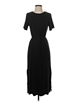 banana republic factory black dress Corduroy Jumper Dress Charcoal