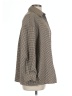 Dee Elly Houndstooth Brown Long Sleeve Blouse Size L (estimated) - photo 4