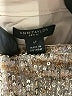 Ann Taylor Metallic Silver Cocktail Dress Size 6 (petite) - photo 4