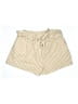 Lela Sky Stripes Ivory Shorts Size M - photo 1