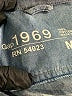 Gap 100% Cotton Polka Dots Blue Long Sleeve Button-Down Shirt Size M - photo 4