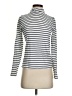 J.Crew 100% Cotton Silver Long Sleeve Turtleneck Size S - photo 1