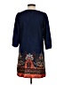 Bebop Paisley Blue Casual Dress Size S - photo 2