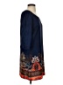Bebop Paisley Blue Casual Dress Size S - photo 4