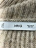 MNG Tweed Tan Pullover Sweater Size S - photo 7