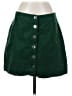 Copper Key Solid Green Casual Skirt Size Sm - photo 1