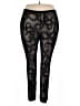 Romwe Black Active Pants Size 2X - photo 1