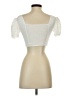 Assorted Brands Ivory Short Sleeve Top Size S - photo 2