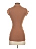 Tibi Brown Short Sleeve Top Size XS - photo 2