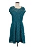 Aryeh 100% Polyester Teal Cocktail Dress Size M - photo 1