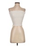 Unbranded 100% Polyester Ivory Tube Top Size S - photo 1