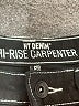 Hot Topic 100% Cotton Black Jeans Size 5 - photo 7