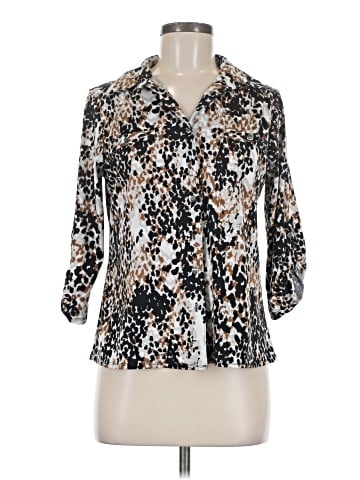 Notations 3/4 Sleeve Blouse (view 1)