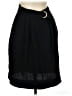 H&M 100% Polyester Solid Black Formal Skirt Size 6 - photo 1