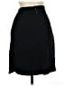 H&M 100% Polyester Solid Black Formal Skirt Size 6 - photo 2