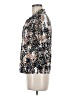 Notations Animal Print Silver 3/4 Sleeve Blouse Size M (petite) - photo 5