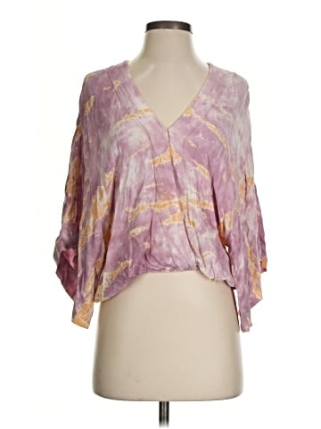 Young Fabulous & Broke 3/4 Sleeve Blouse (view 1)