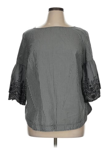 Lauren by Ralph Lauren 3/4 Sleeve Blouse (view 1)