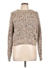 Veronica Beard 100% Cotton Tweed Tan Pullover Sweater Size L - photo 1