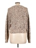 Veronica Beard 100% Cotton Tweed Tan Pullover Sweater Size L - photo 2