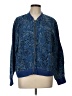 Tommy Bahama Paisley Blue Track Jacket Size L - photo 1