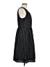 Talbots 100% Polyester Polka Dots Black Casual Dress Size 12 - photo 4