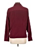 Croft & Barrow 100% Polyester Burgundy Long Sleeve Blouse Size L - photo 2