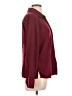 Croft & Barrow 100% Polyester Burgundy Long Sleeve Blouse Size L - photo 4