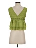Shein 100% Polyester Green Sleeveless Blouse Size 2 - photo 2