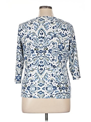 Croft & Barrow 3/4 Sleeve T-Shirt (view 2)