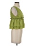 Shein 100% Polyester Green Sleeveless Blouse Size 2 - photo 4