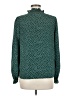 Shein Polka Dots Green Long Sleeve Blouse Size 6 - photo 2
