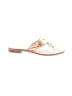 Jack Rogers Ivory Gold Sandals Size 9 - photo 1