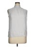 Vince. 100% Silk Silver Sleeveless Silk Top Size XL - photo 1