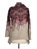 One World Gray 3/4 Sleeve Top Size L - photo 2