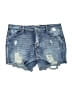 Almost Famous Blue Denim Shorts Size 13 - photo 1
